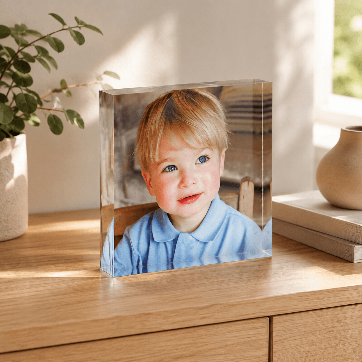 Acryl fotoblok met foto maken
