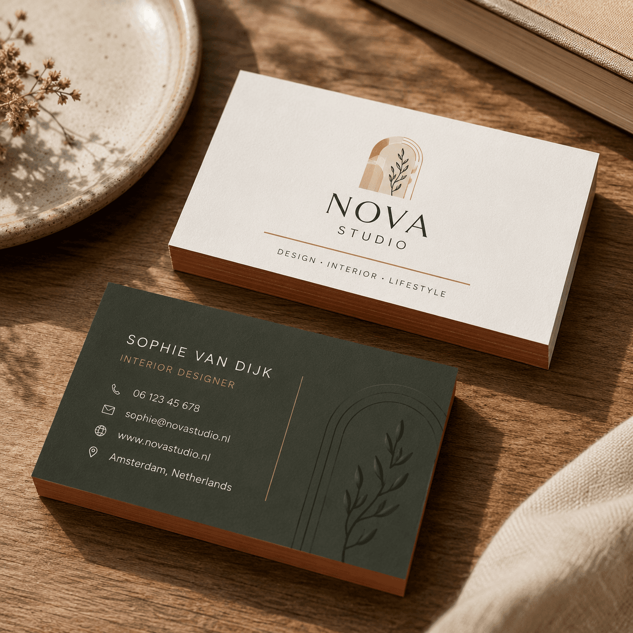 Visitekaartjes met luxe afwerking en personalisatie
